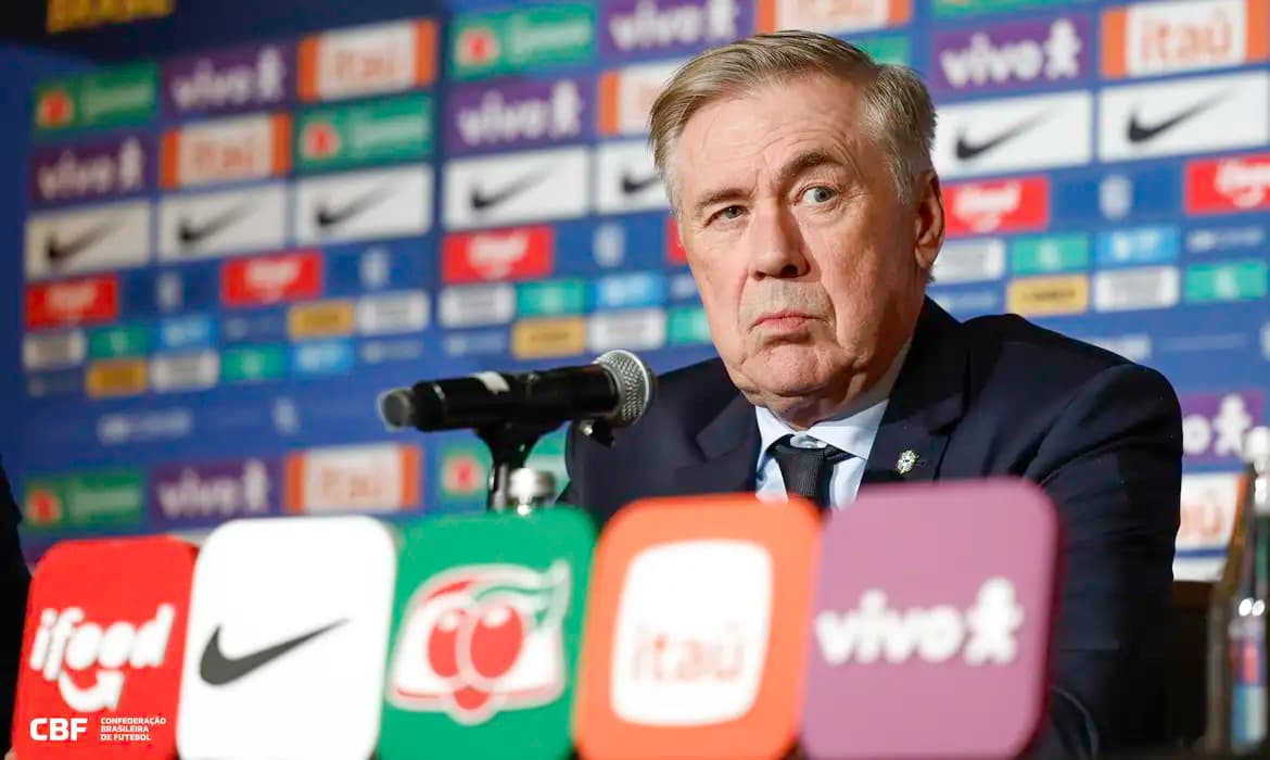 Ancelotti anuncia nesta segunda os 26 convocados da seleção para a Copa do Mundo de 2026