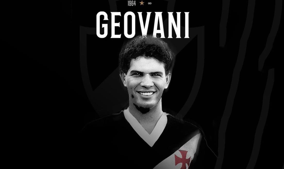 Morre Geovani Silva, o 'Pequeno Príncipe' do Vasco e ex-meia da seleção, aos 62 anos