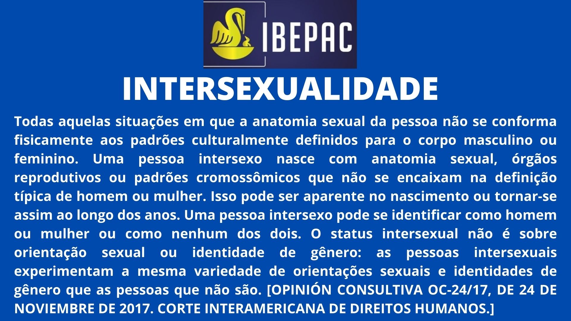 INTERSEXUALIDADE