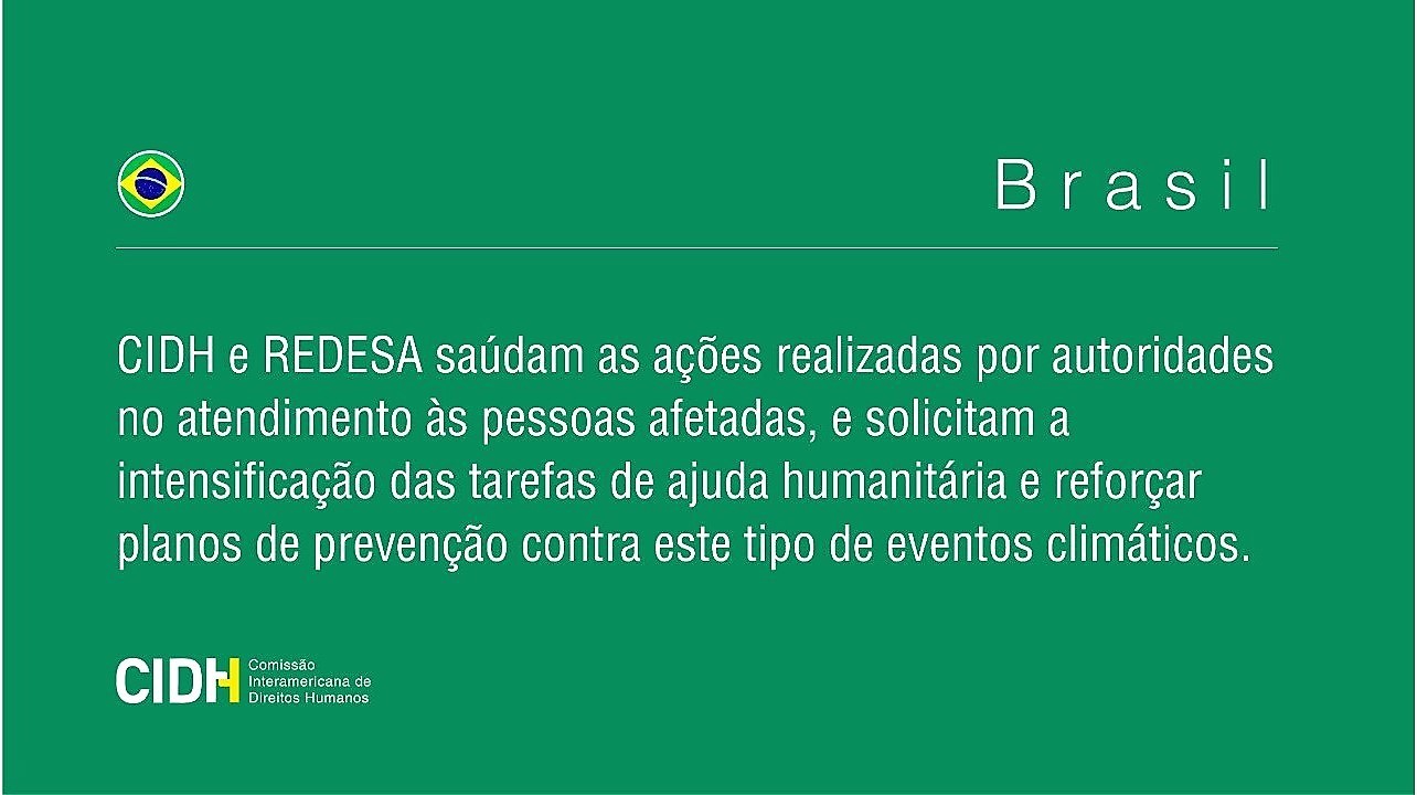 Rede Pelicano Nota Cidh Pernambuco