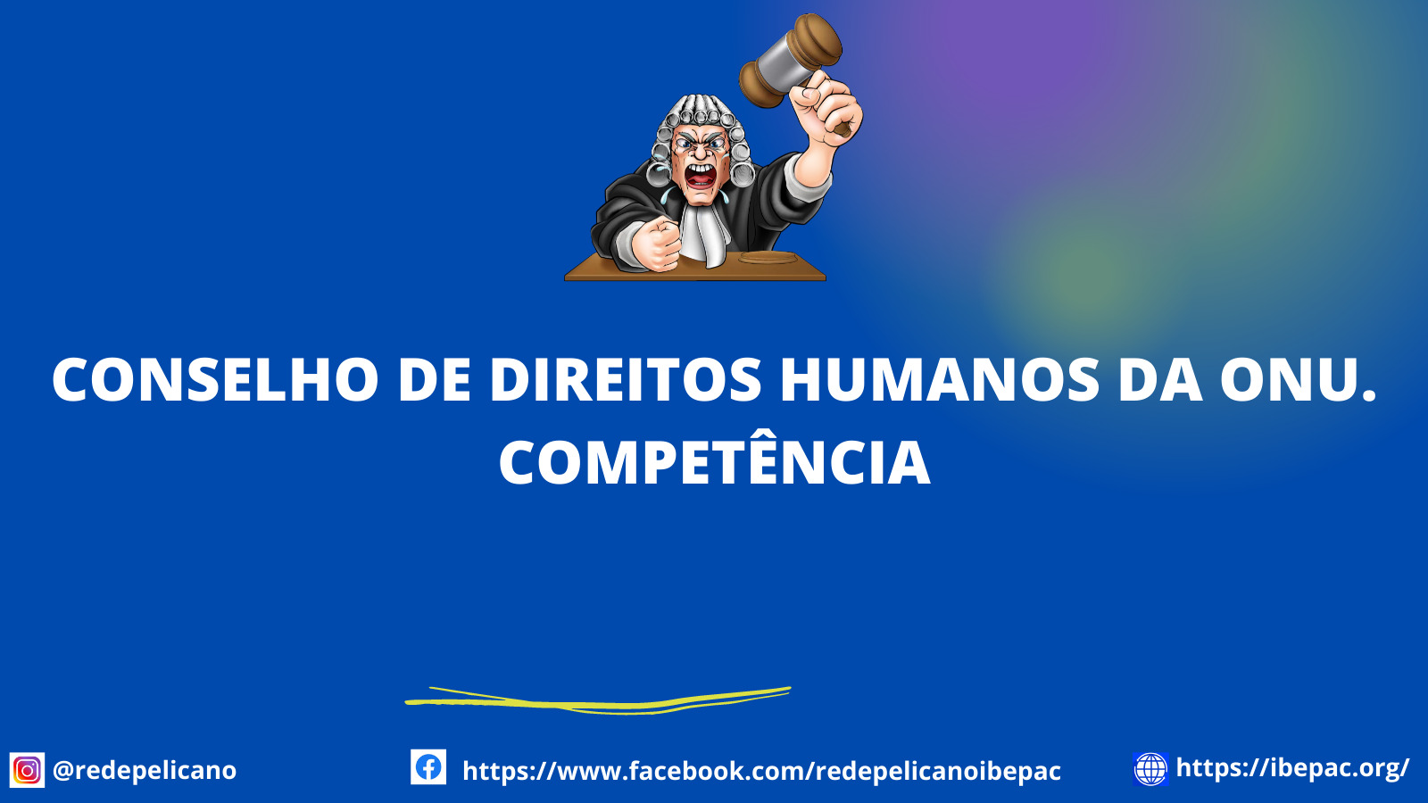 REDE PELICANO IBEPAC ONU 1