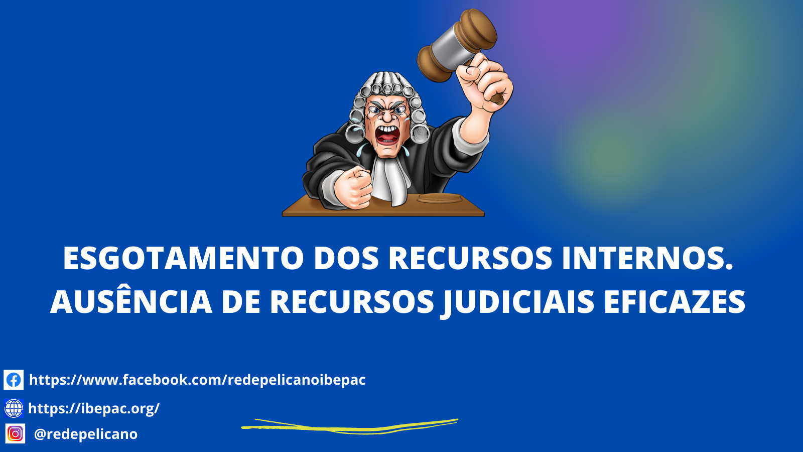 REDE PELICANO IBEPAC RECURSOS 1