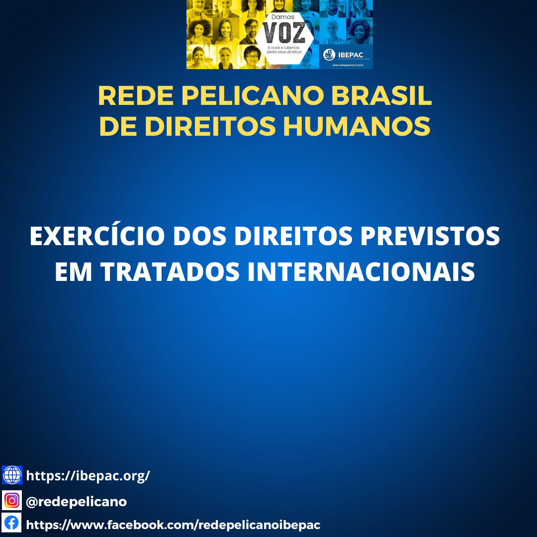 REDE PELICANO TRATADOS INTERNACIONAIS 1