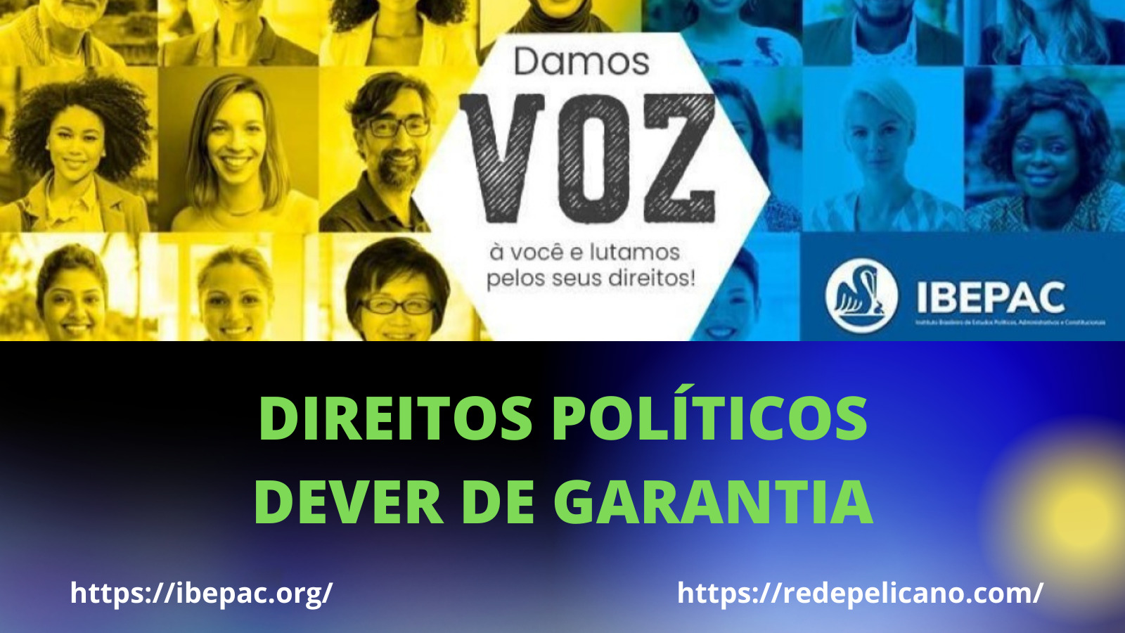 1 REDE PELICANO IBEPAC DIREITOS POLITICOS