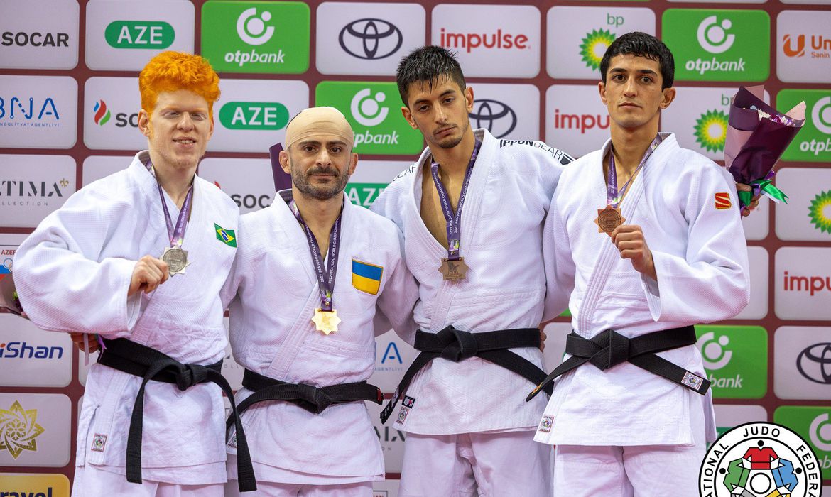 brasil inicia mundial de judo paralimpico com duas medalhas
