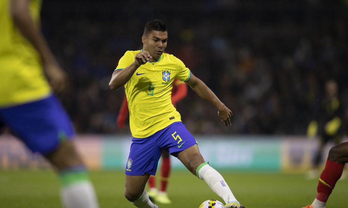 casemiro brasil x gana amistoso 2022