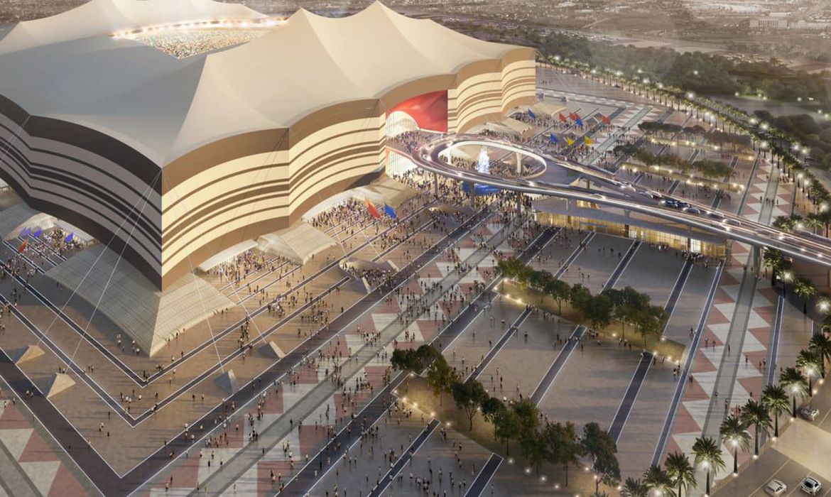 estadio al bayt local do jogo de abertura do mundial do catar