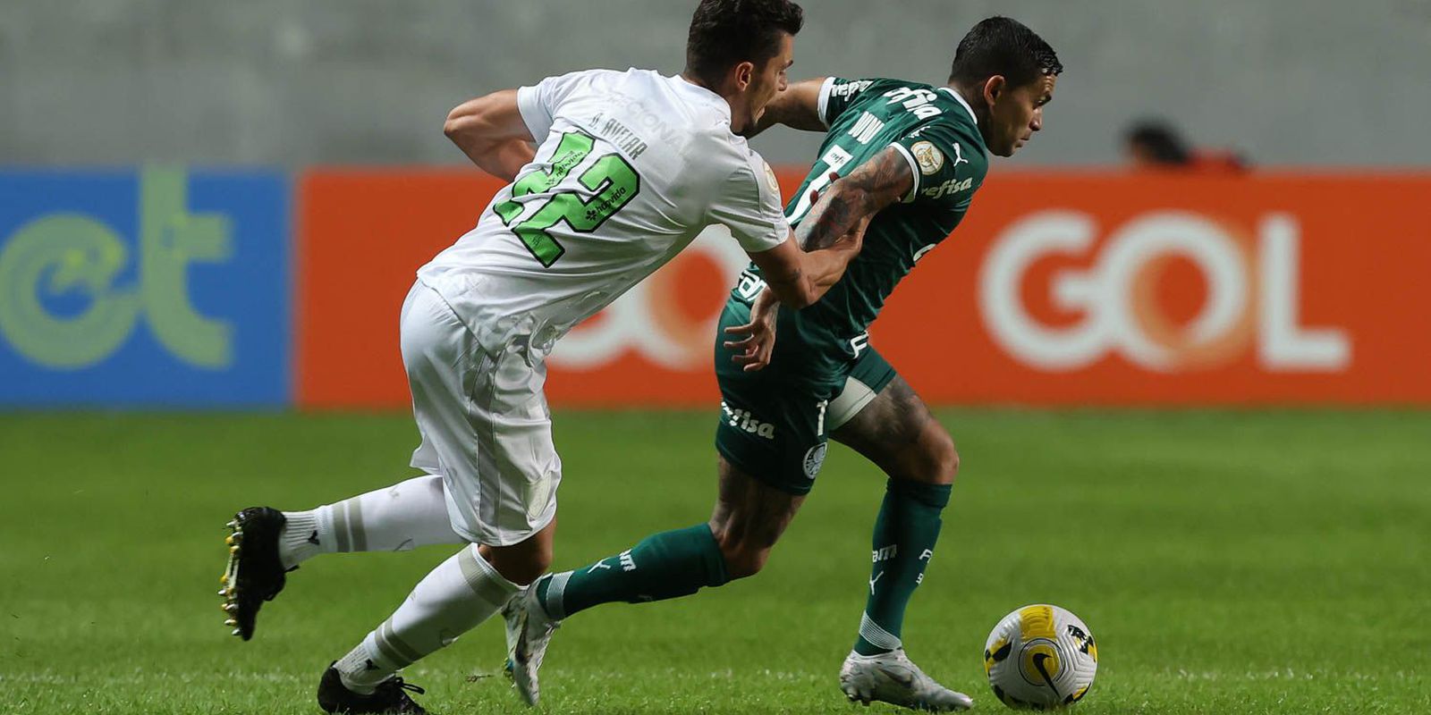 palmeira recebe o america mg no jogo de entrega da taca