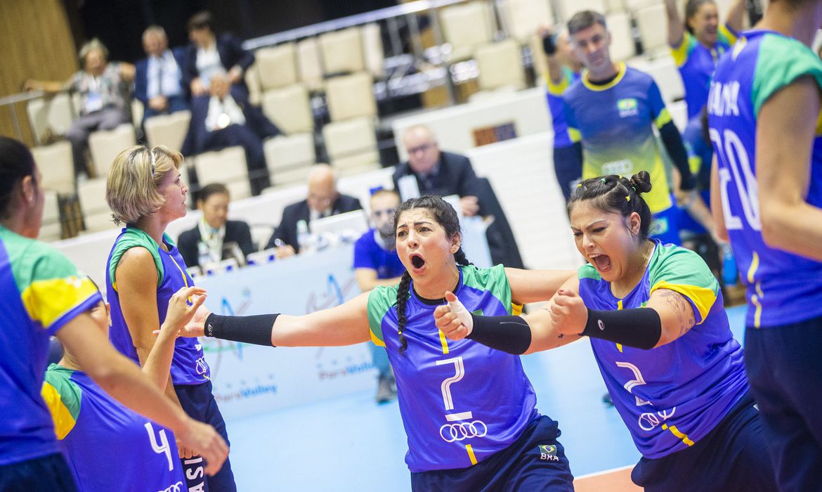 selecao feminina conquista titulo mundial inedito no volei sentado