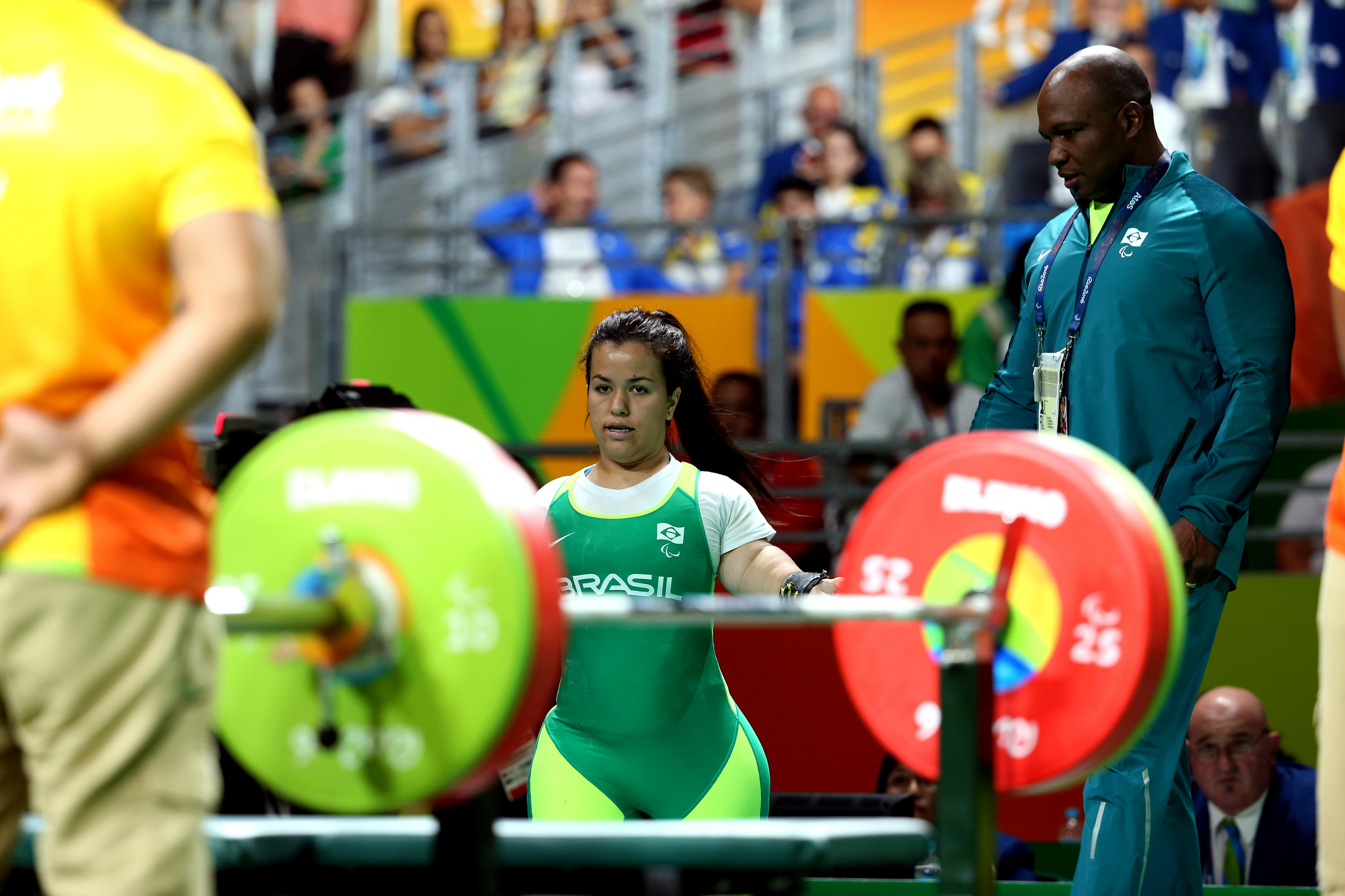 Halterofilista Mariana Dandrea Bate Recorde Paralimpico Em Sao Paulo