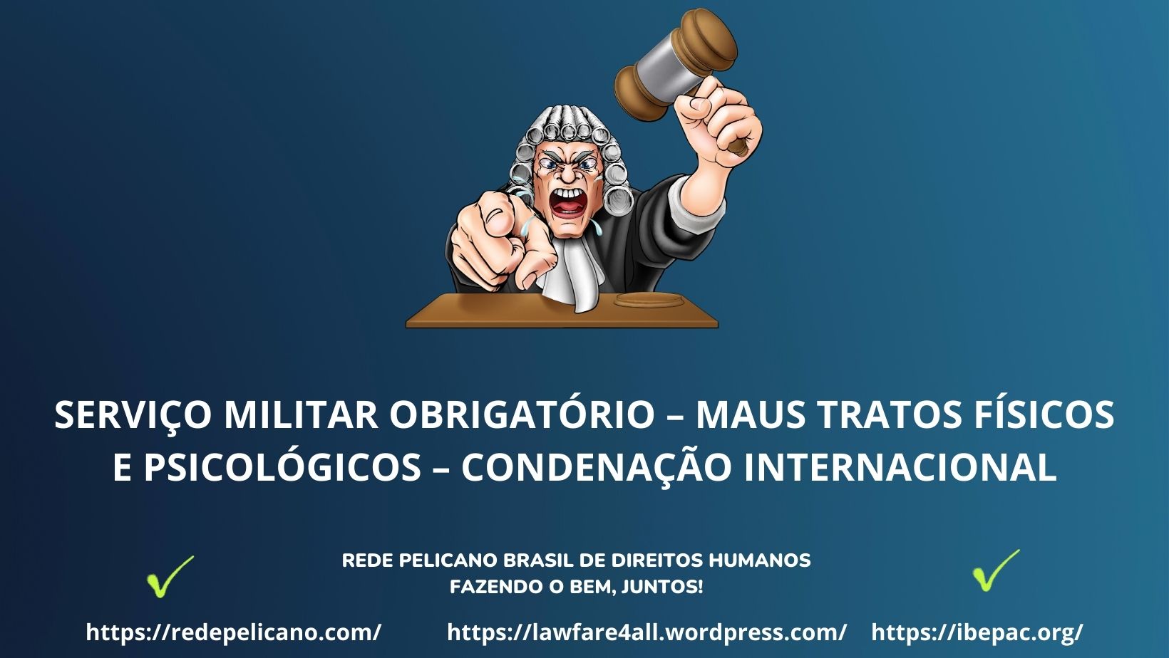 1 #redepelicano #ibepac #desafio #afronta