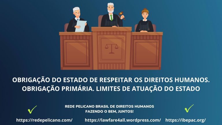 OBRIGAÇÃO DO ESTADO DE RESPEITAR OS DIREITOS HUMANOS