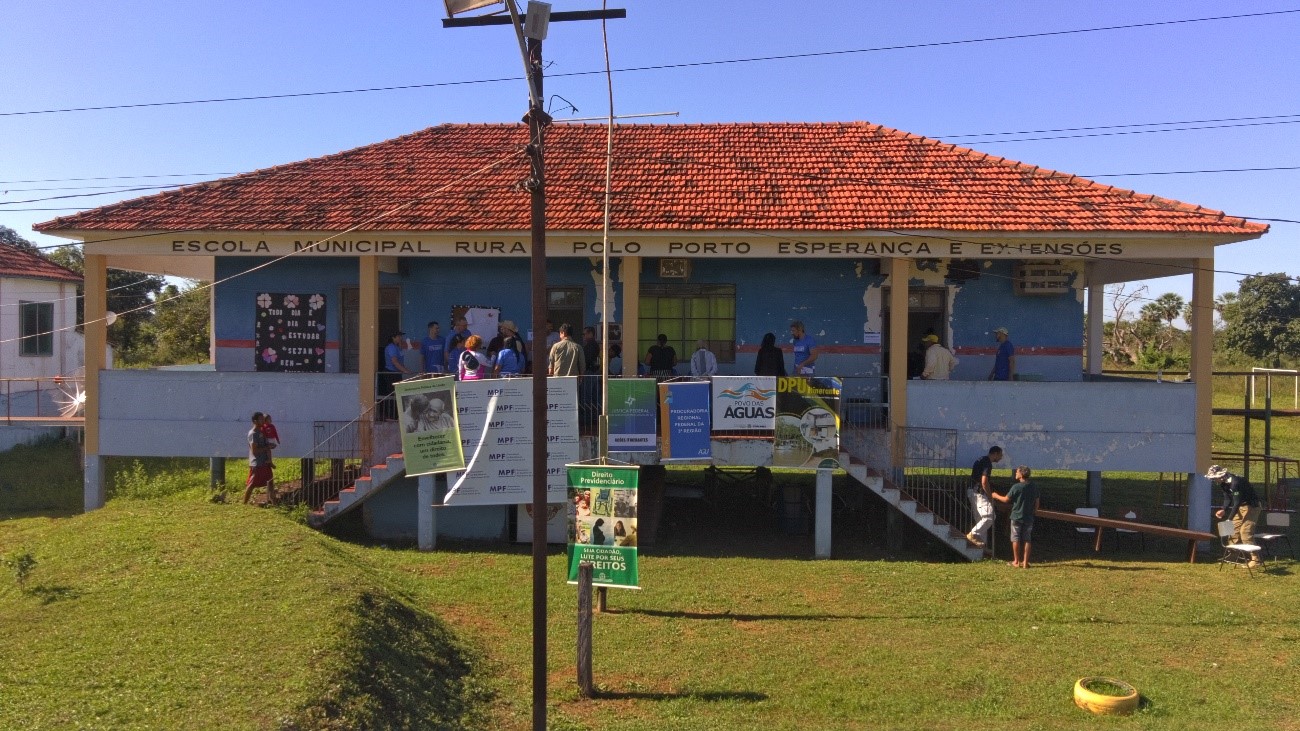 justica federal e defensoria publica da uniao presta 133 atendimentos e homologa acordos para uso sustentavel de moradias em porto esperanca ms