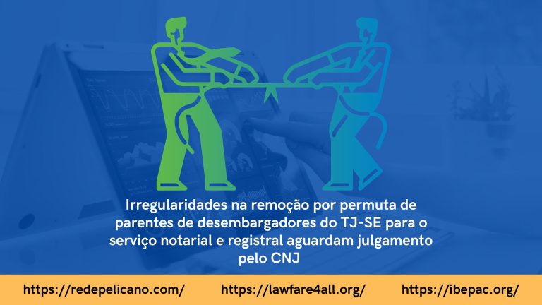 Remoção por permuta de servidores do TJ-SE aguardam julgamento do CNJ