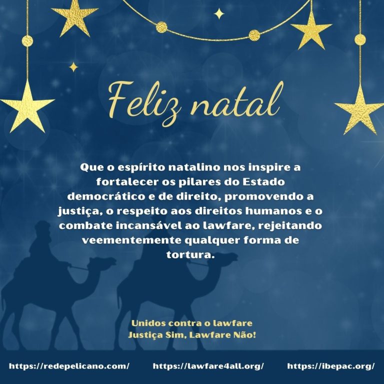 JUSTIÇA SIM, #LAWFARE NÃO!
