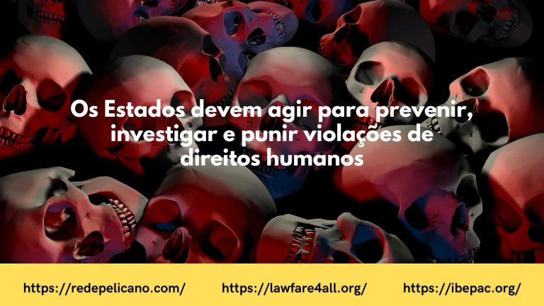 OBRIGAÇÃO DOS ESTADOS DE PREVENIR, INVESTIGAR E PUNIR VIOLAÇÕES DE DIREITOS HUMANOS