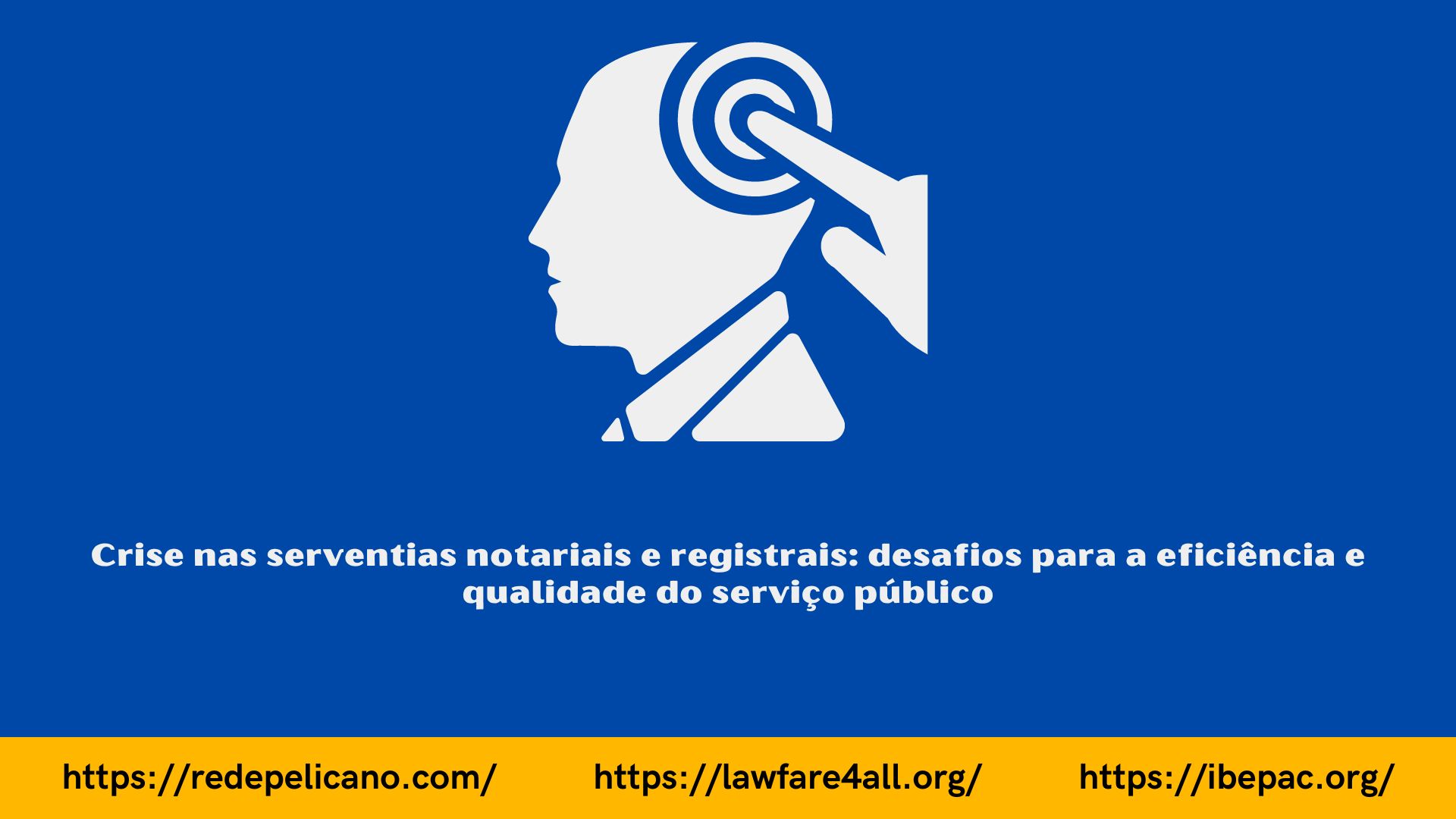 rede pelicano ibepac crise serventias