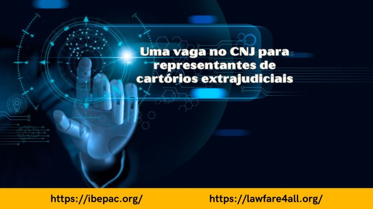 Uma vaga no CNJ para representantes de cartórios extrajudiciais