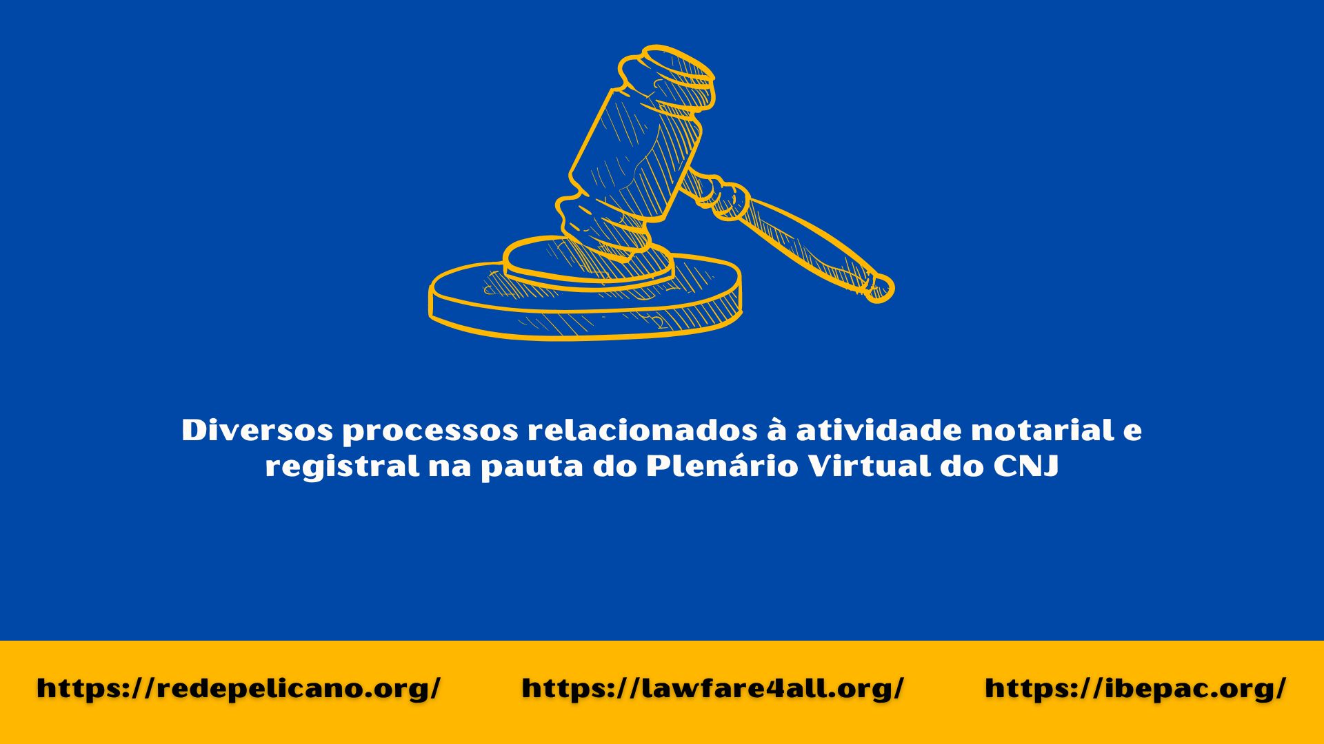 rede pelicano ibepac plenario virtual cnj