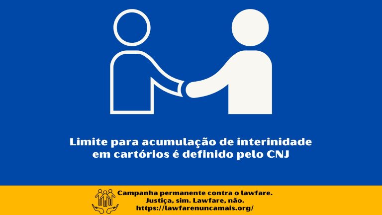 Limite para acumulação de interinidade em cartórios é definido pelo CNJ