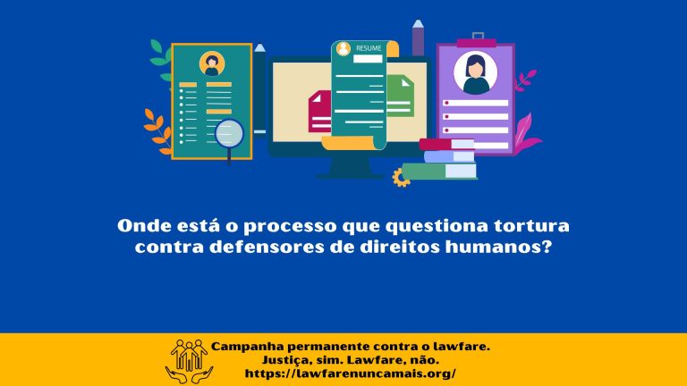 A tortura silenciosa: cadê o processo dos Ativistas da Rede Pelicano?  