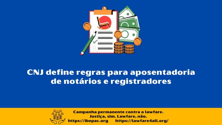 CNJ define regras para aposentadoria de notários e registradores