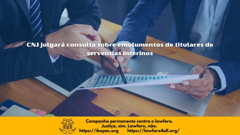 Titular de serventia, nomeado como interino em outra, tem direito a receber integralmente os emolumentos de ambas as serventias?