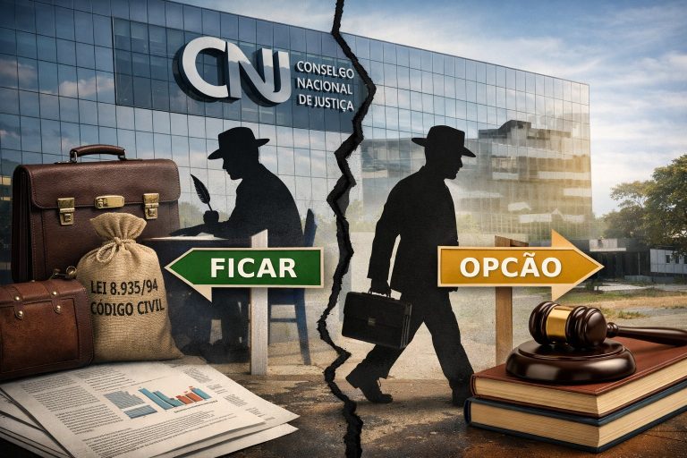 CNJ reafirma limites do direito de opção em reorganização de serventias extrajudiciais e reacende debate sobre conceitos jurídicos fundamentais